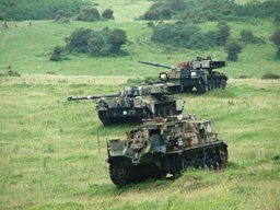 Tanks at Tyneham